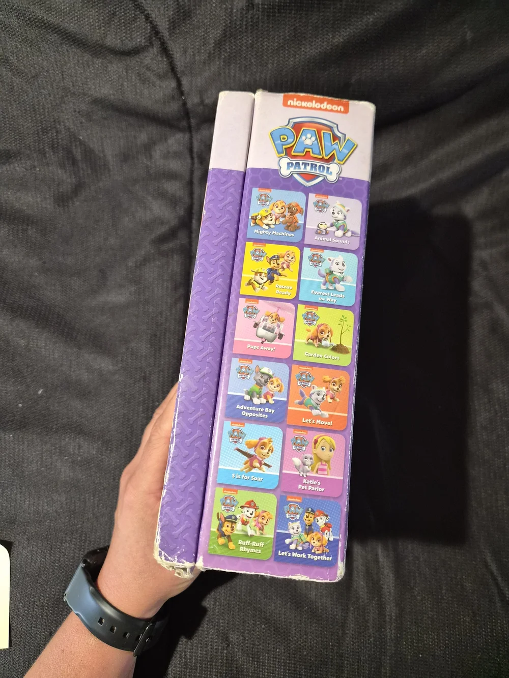 Paw Patrol Kids 12-Book Board Set - Purple